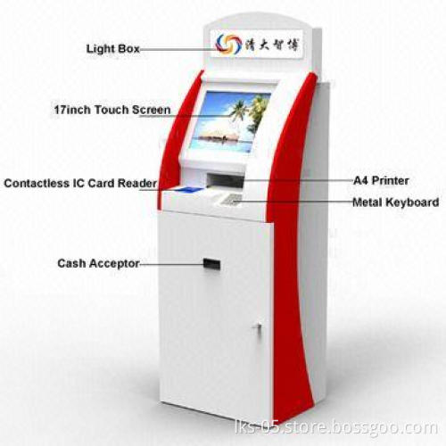 Medical kiosk manufacturers with 17-inch touch screen and IC card reader for hospitals